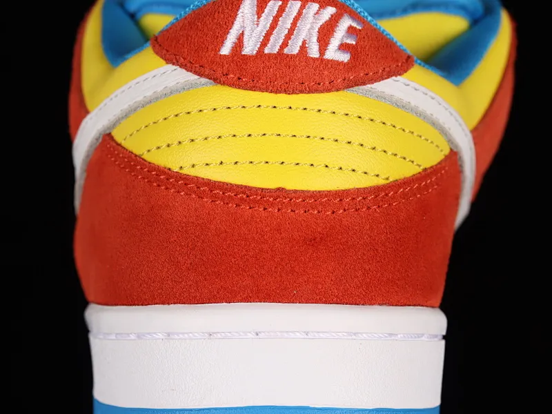 All categories Nk SB Dunk series Nk SB Dunk Low low-top sneakers J version Nk SB Dunk Low Pro "Bart Simpson" yellow orange Simpson SB low-top sports and leisure sneakers BQ6817-602